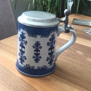 GERMAN LIDDED BEER STEIN